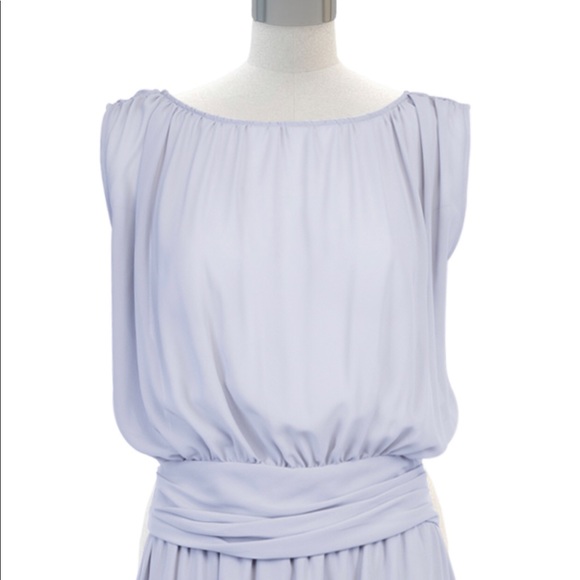 House Of Harlow 1960 Grey Roman Chiffon Dress NWT - Picture 7 of 7